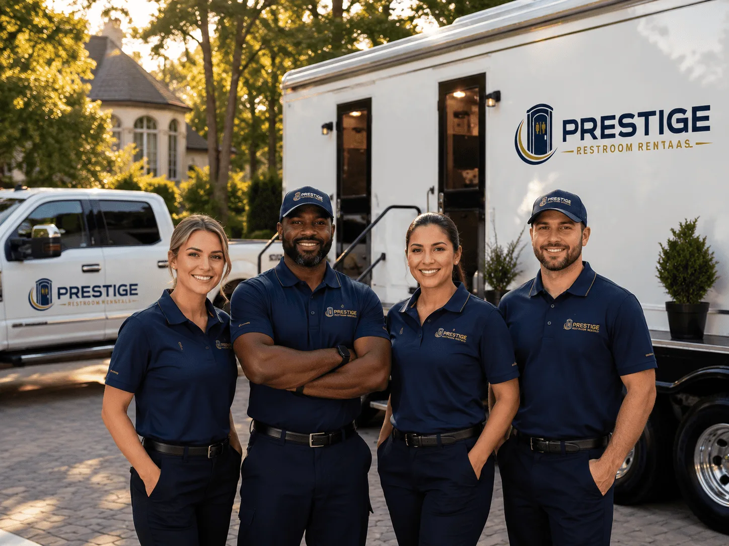 Trusted Luxury Portable Restrooms company in Deering, MO